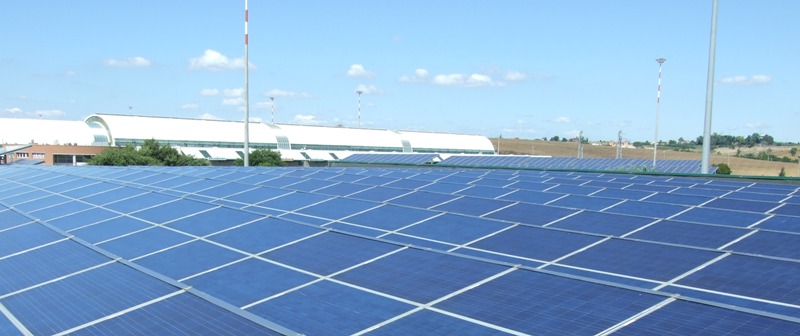 Biosolidale's roof